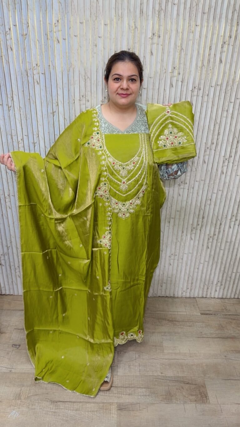 designer pure mal cotton crush suit ccc576