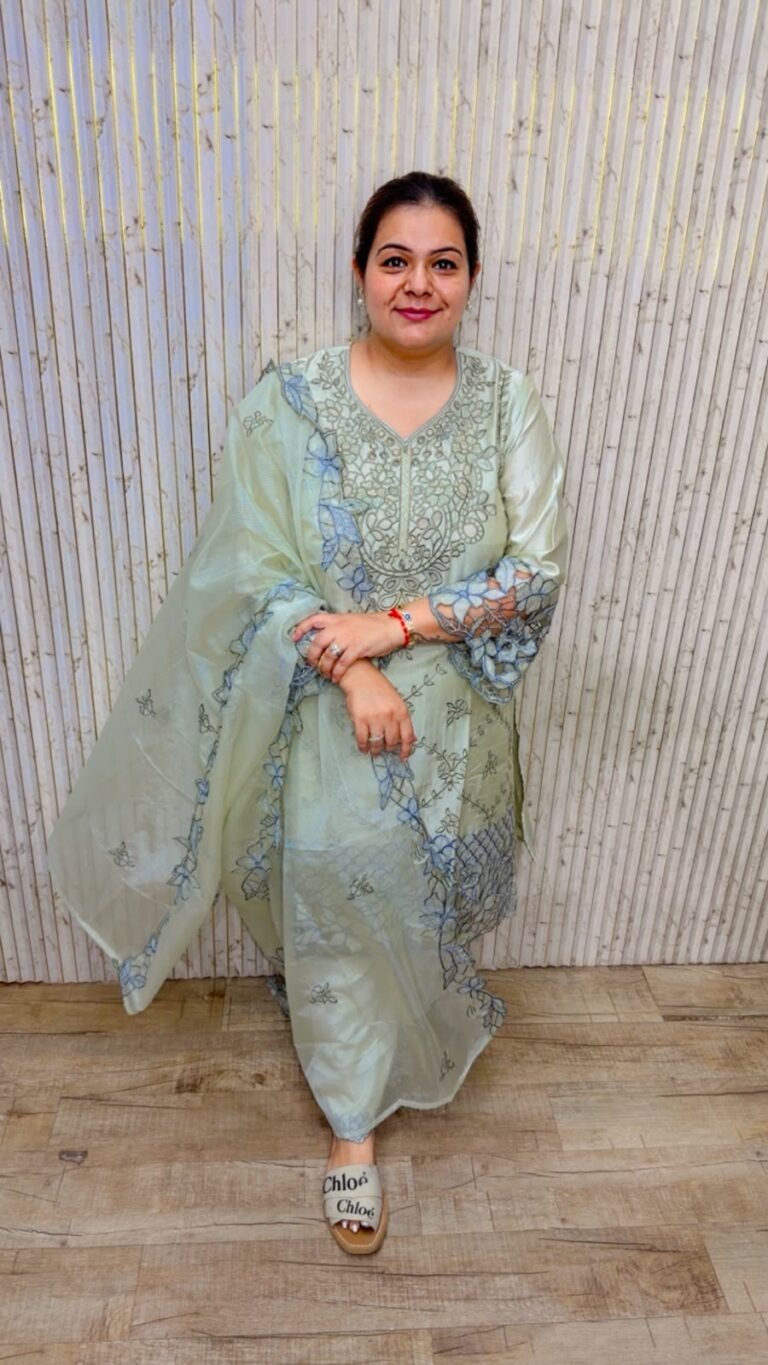 designer pure mal cotton crush suit ccc576