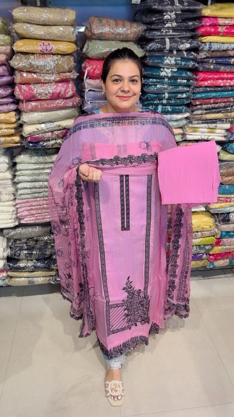 designer pure pakistani silk stitched suit ccc585