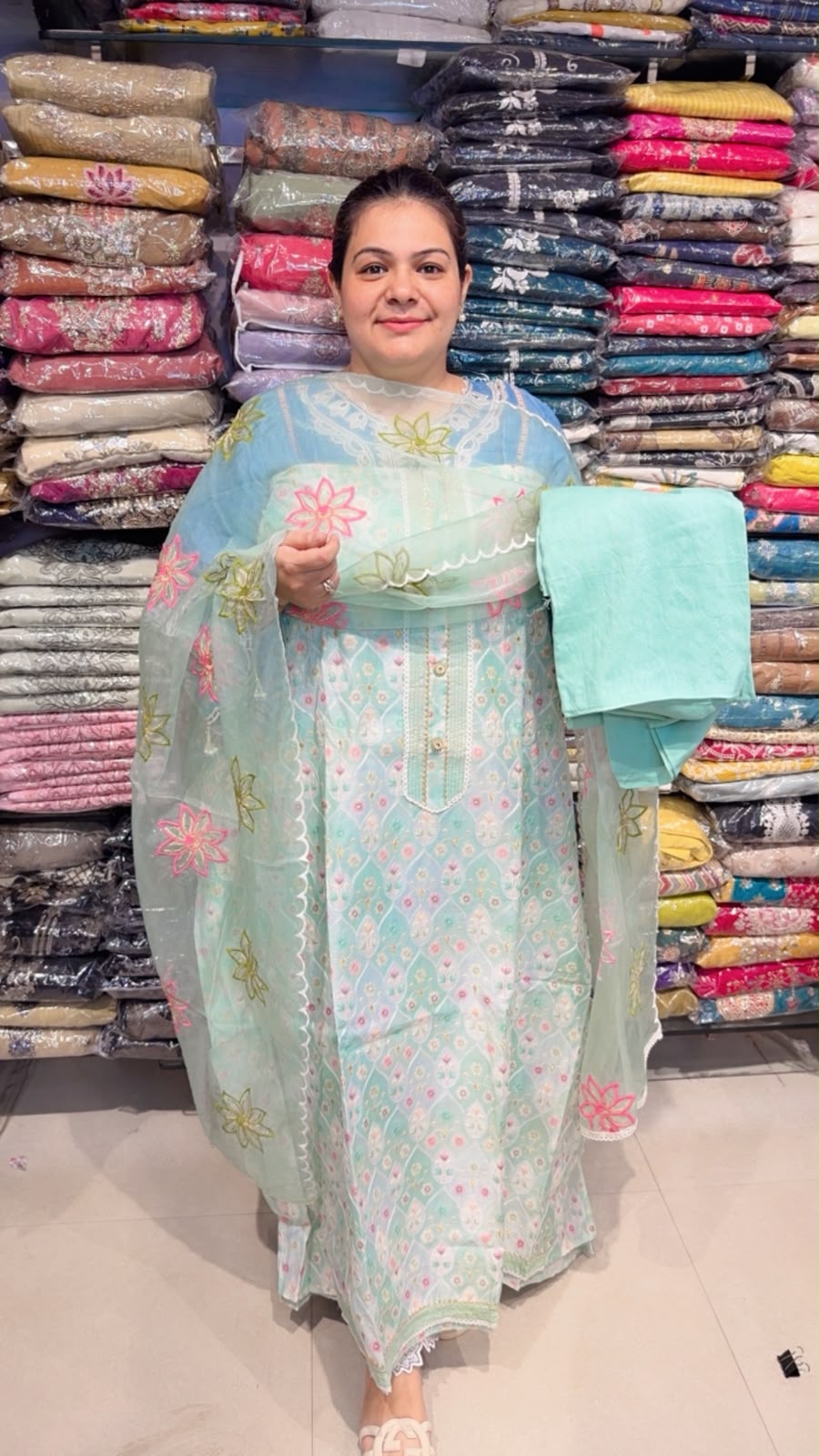 designer pure pakistani silk stitched suit ccc585