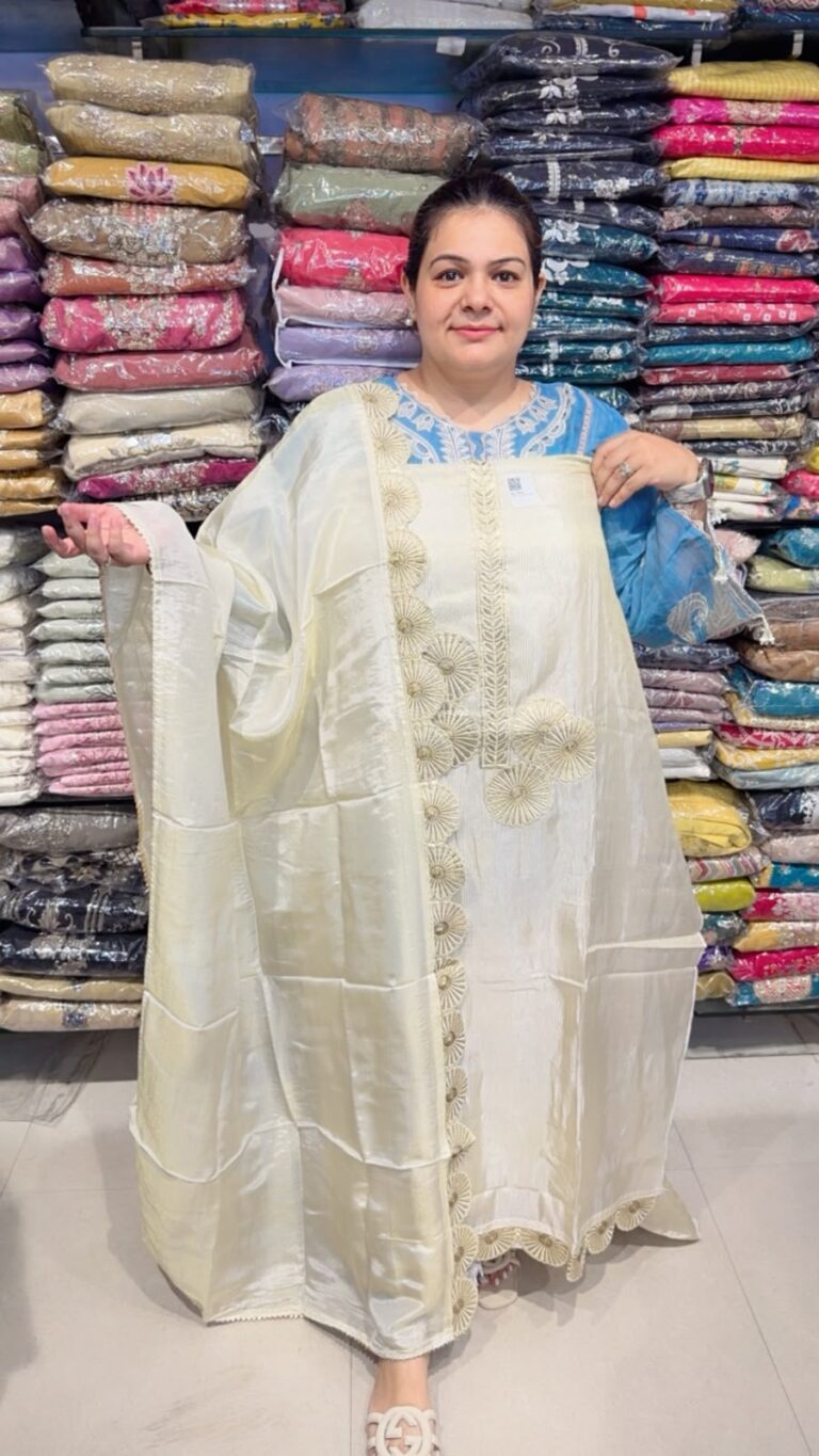 designer pure pakistani silk stitched suit ccc585