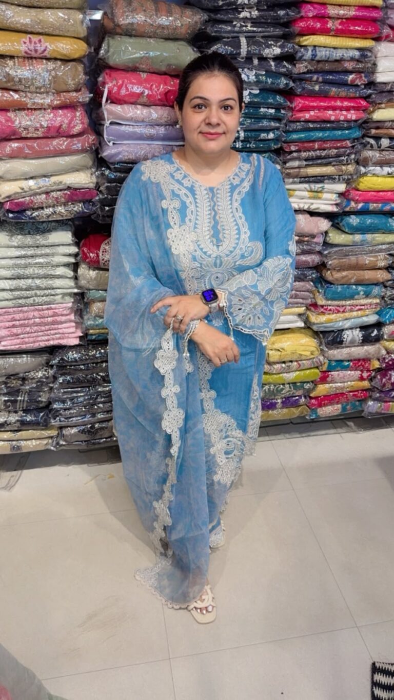 designer pure pakistani silk stitched suit ccc585