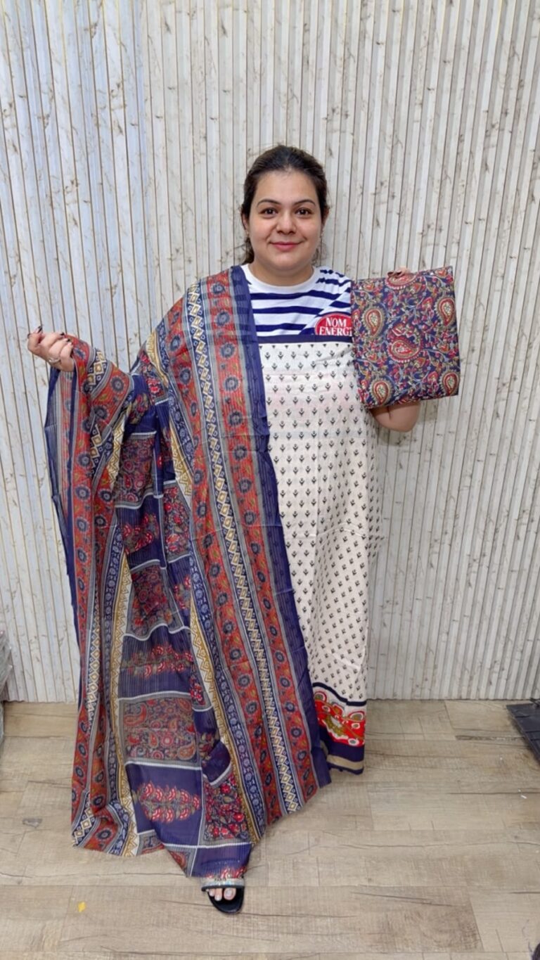 designer pure pakistani muslin suit ccc601