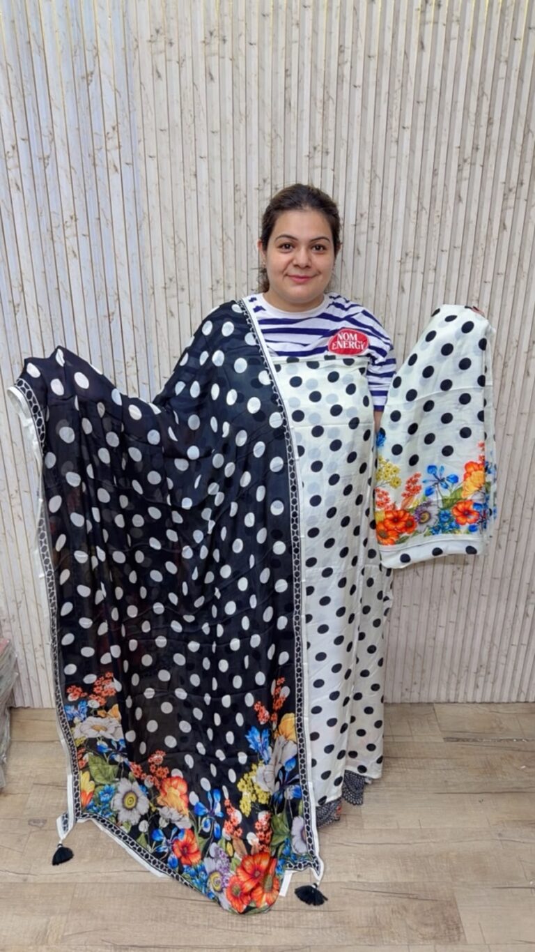 designer pure pakistani muslin suit ccc601