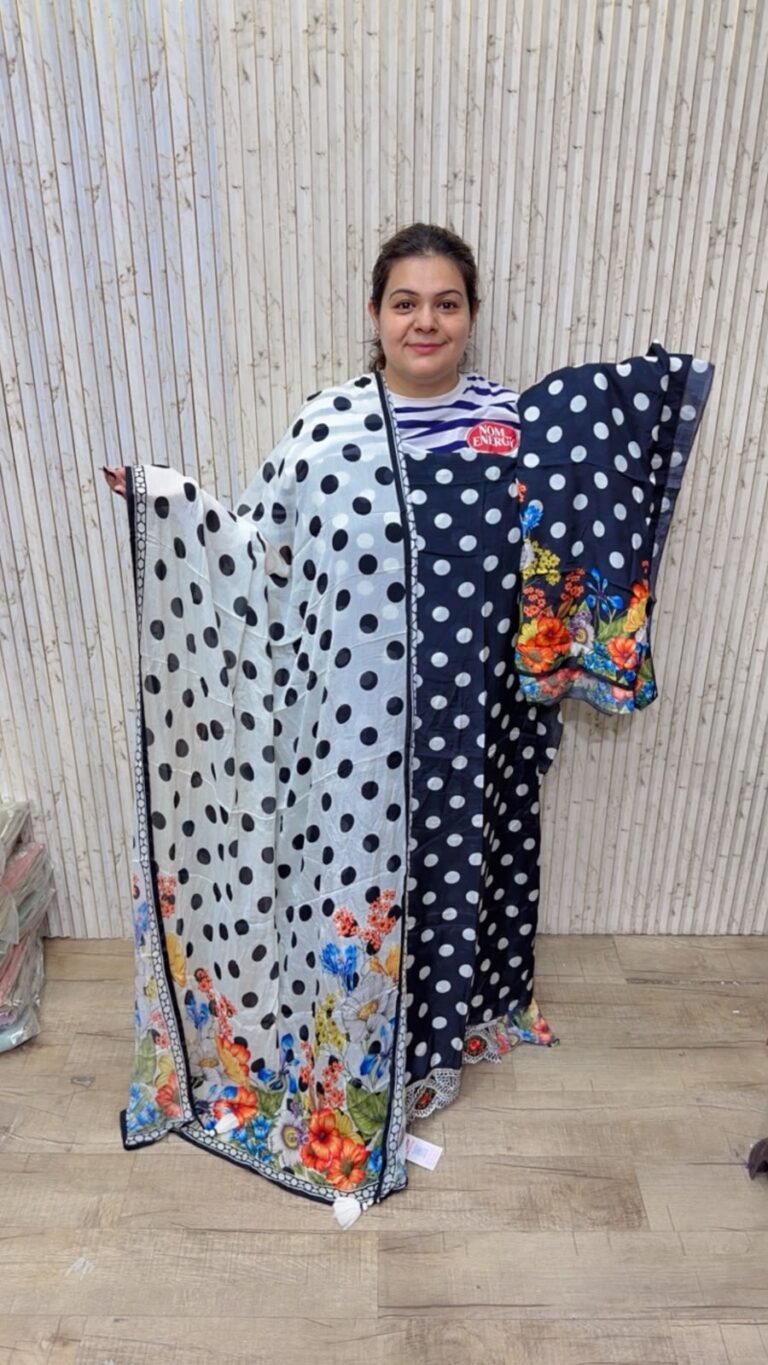 designer pure pakistani muslin suit ccc601