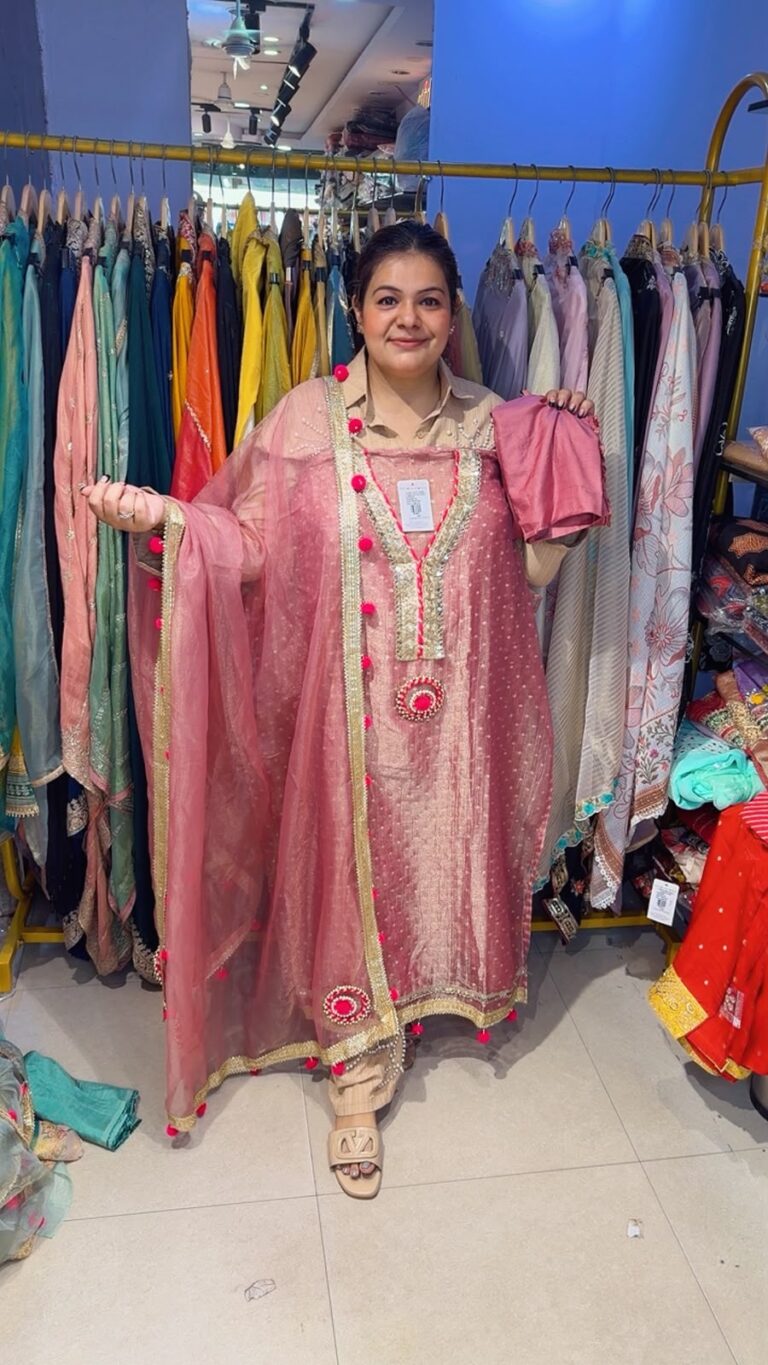 designer pure pakistani muslin suit ccc609