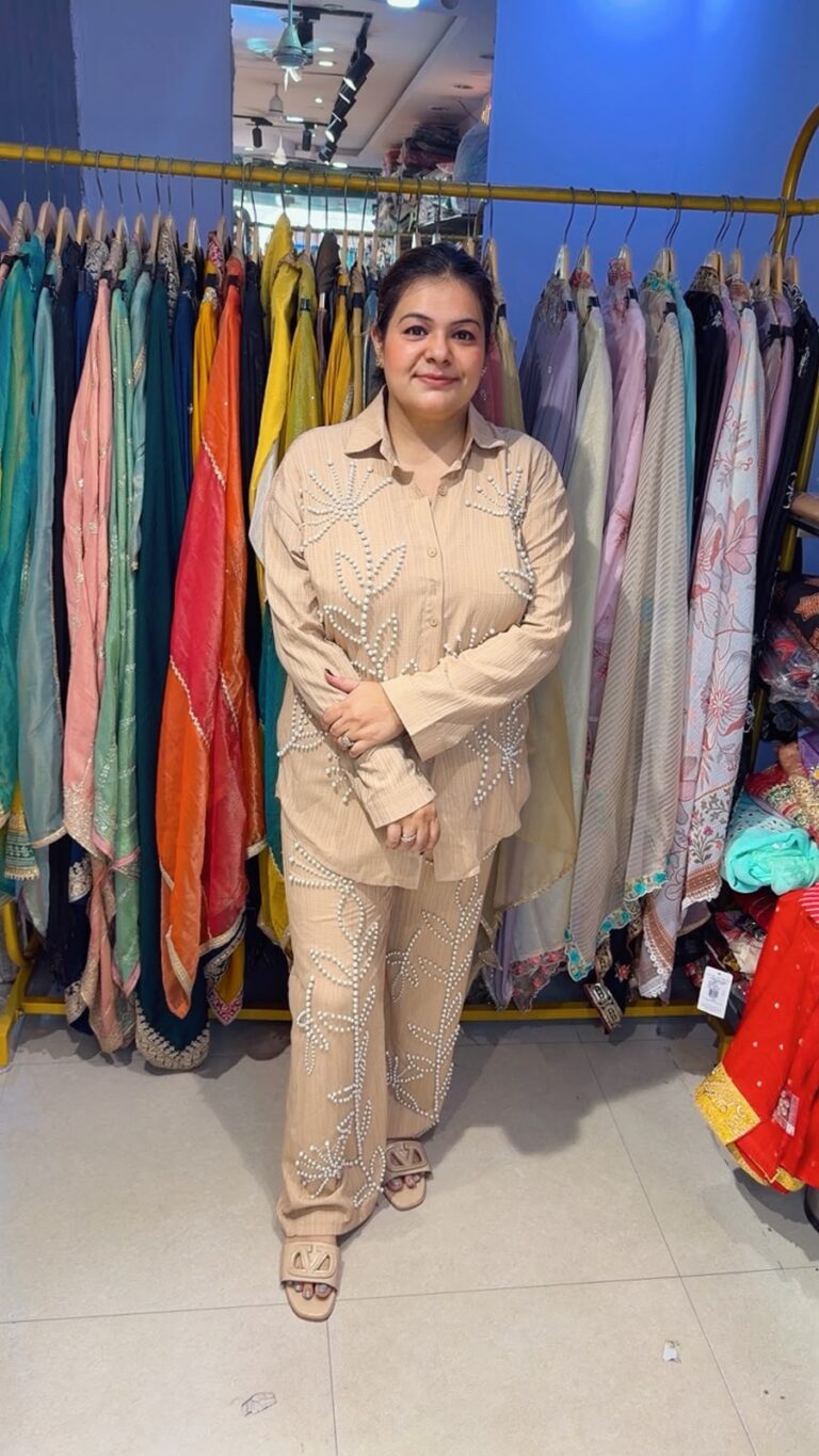 designer pure pakistani muslin suit ccc609