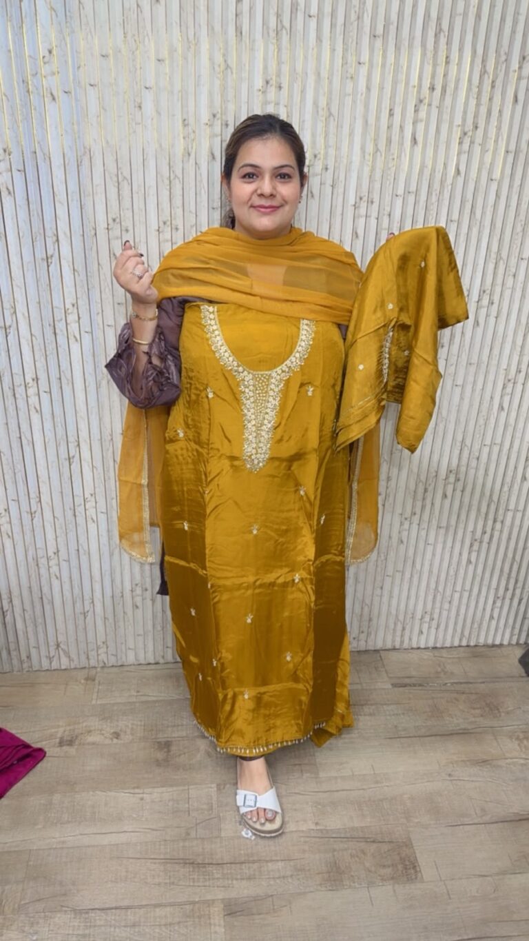 designer upada silk suit ccc647 green