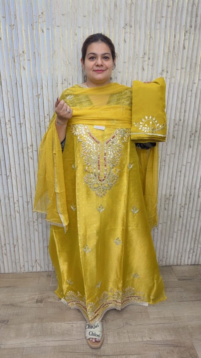 designer pure silk handwork suit ccc668
