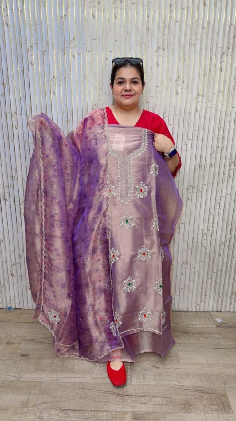 designer pure kanjiwarm silk suit ccc091