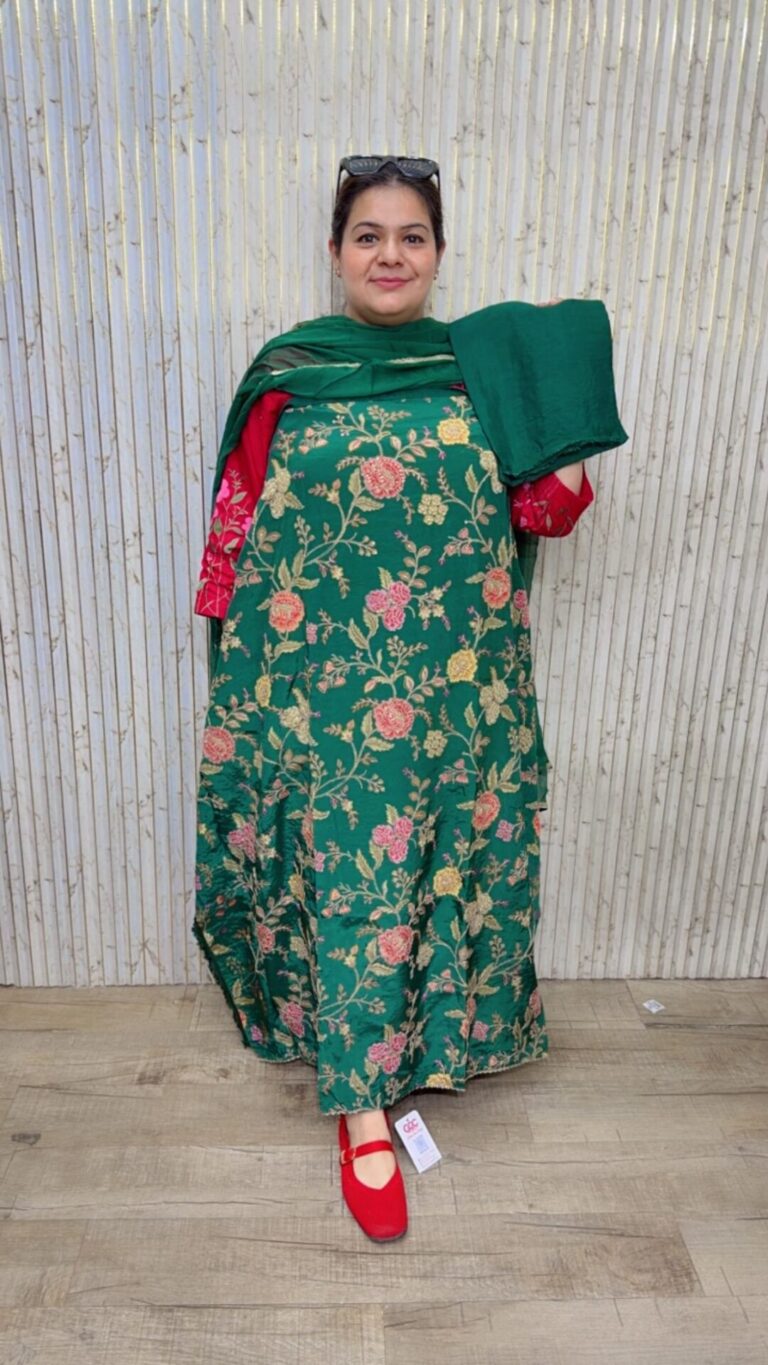designer pure kanjiwarm silk suit ccc091