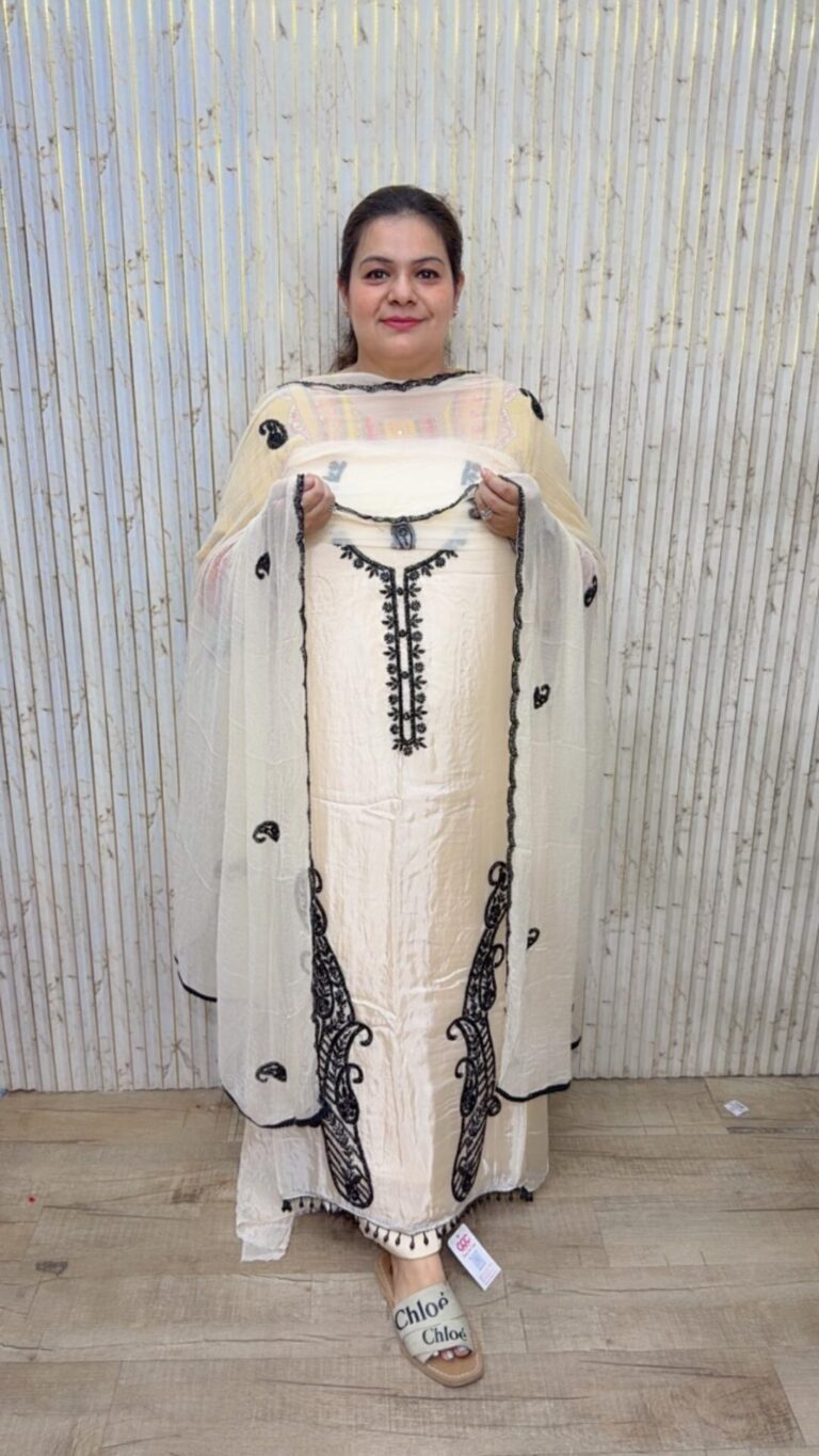 designer pure crush bandhej suit ccc090