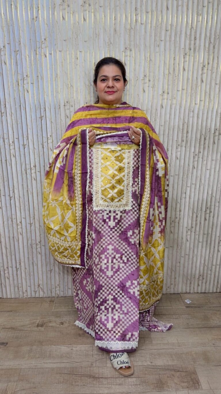 designer pure crush bandhej suit ccc090
