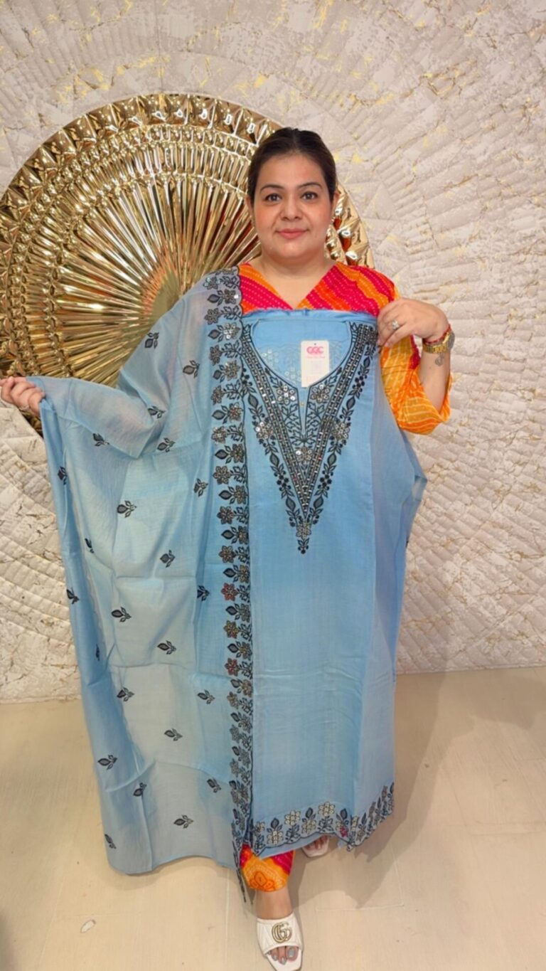 designer pure mal cotton suit ccc107