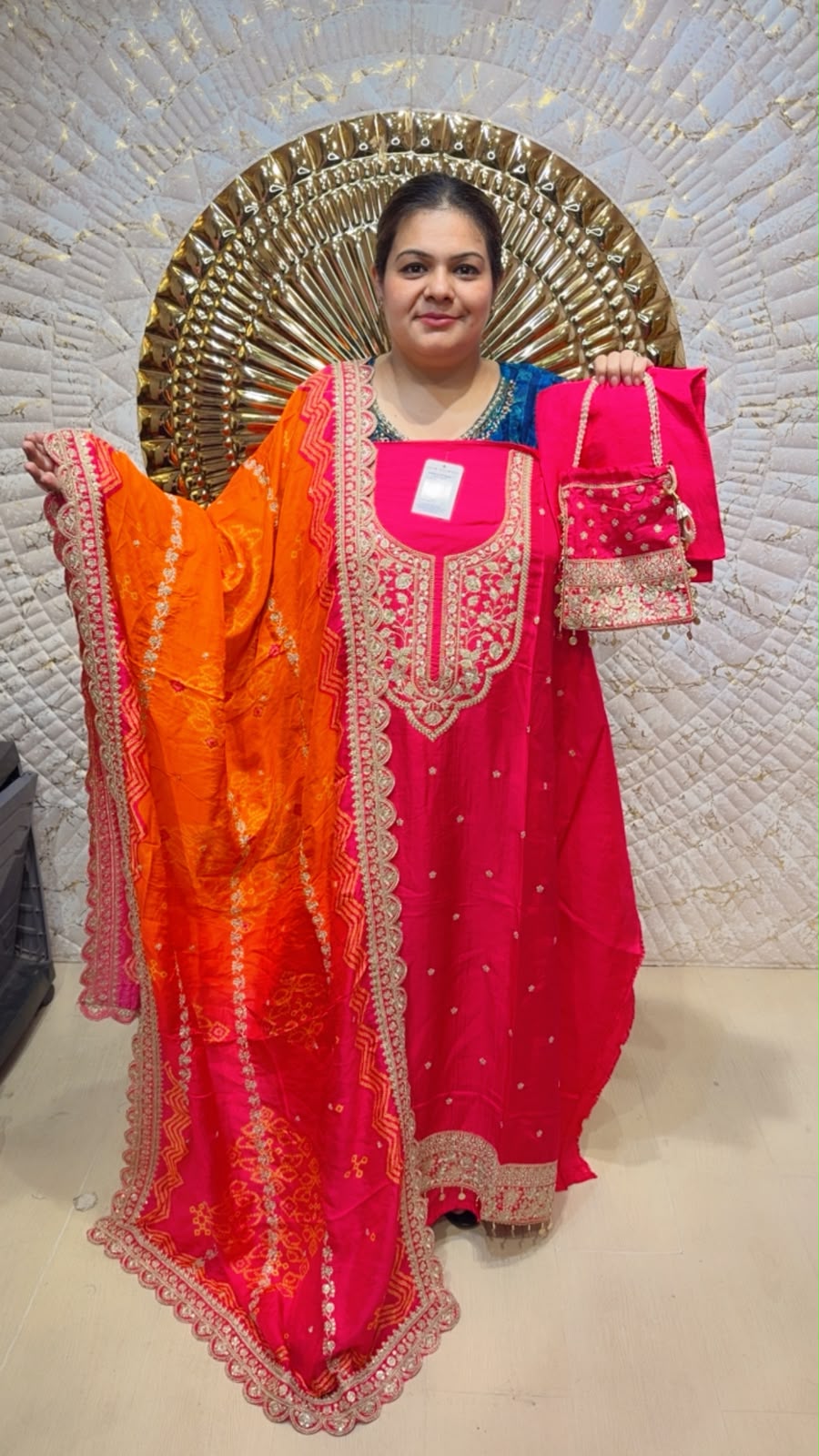 designer pure pashmina suit ccc119