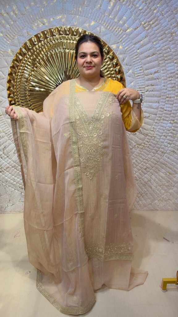 designer pure pashmina suit ccc128