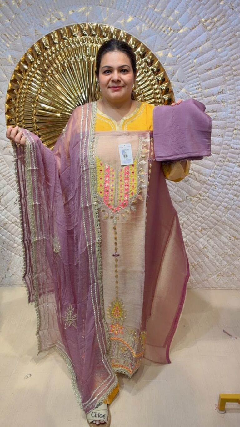 designer pure pashmina suit ccc