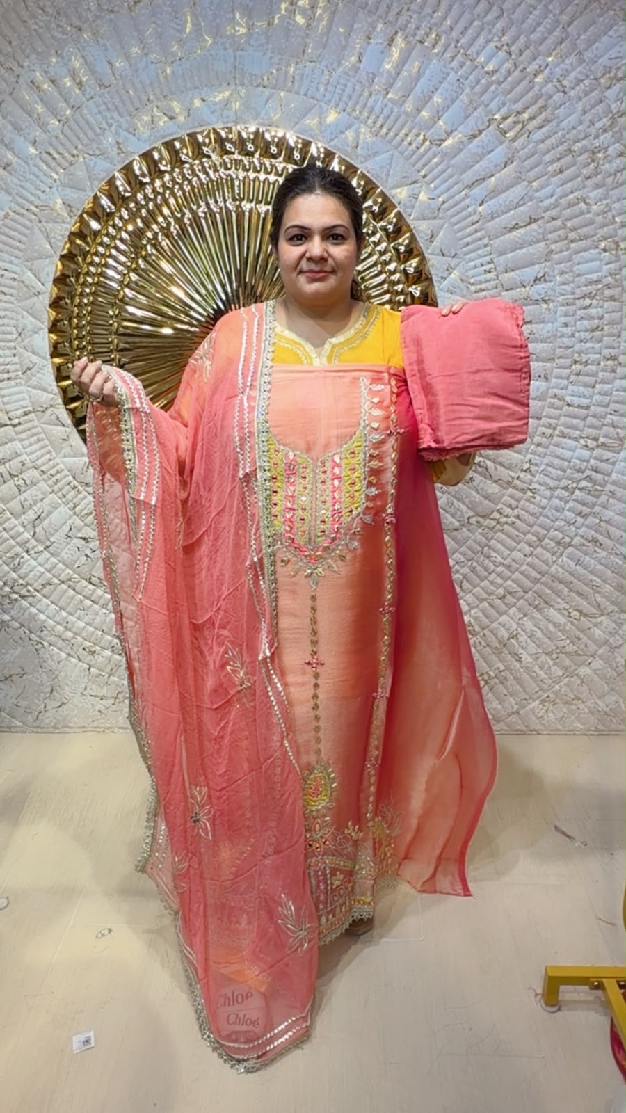 designer pure pashmina suit ccc