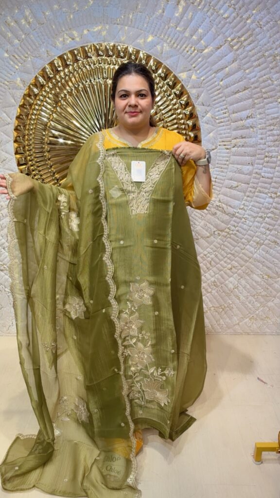 designer pure pashmina suit ccc128