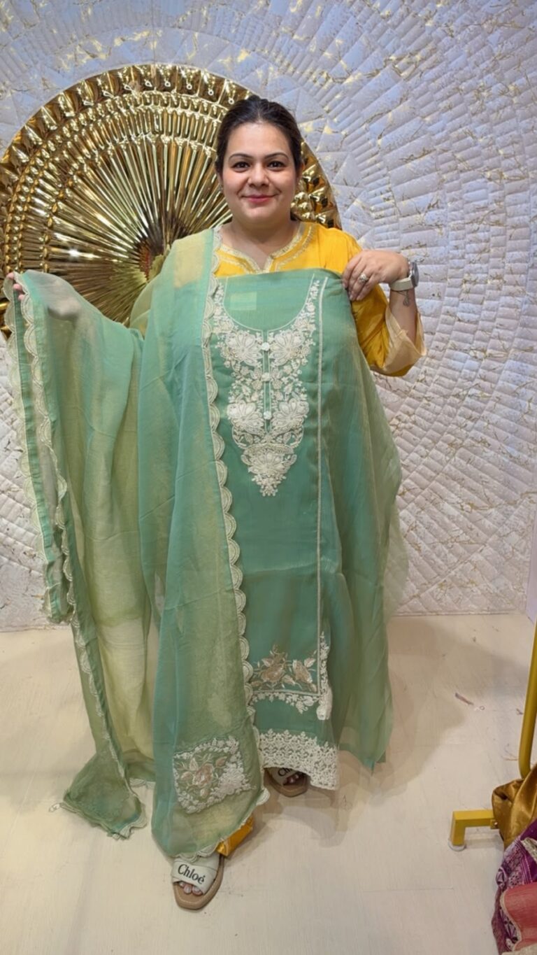 designer pure pashmina suit ccc128