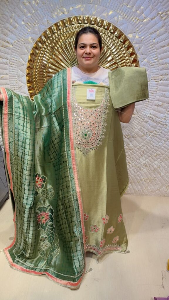 designer pure pashmina suit ccc065