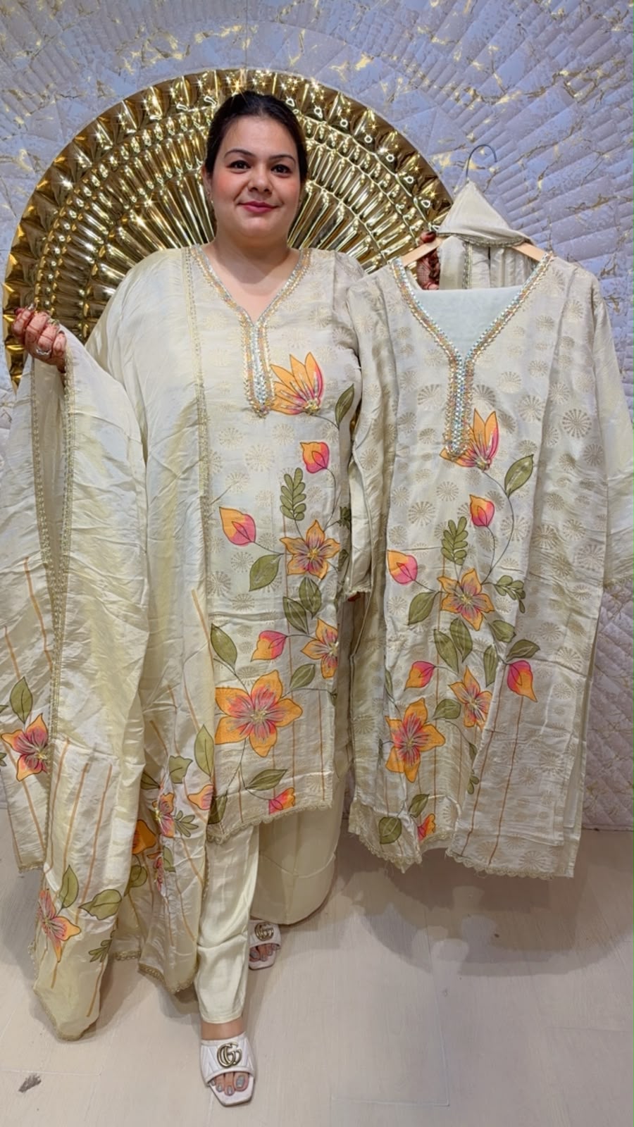 designer pure kanjiwarm stitched collection suit ccc092