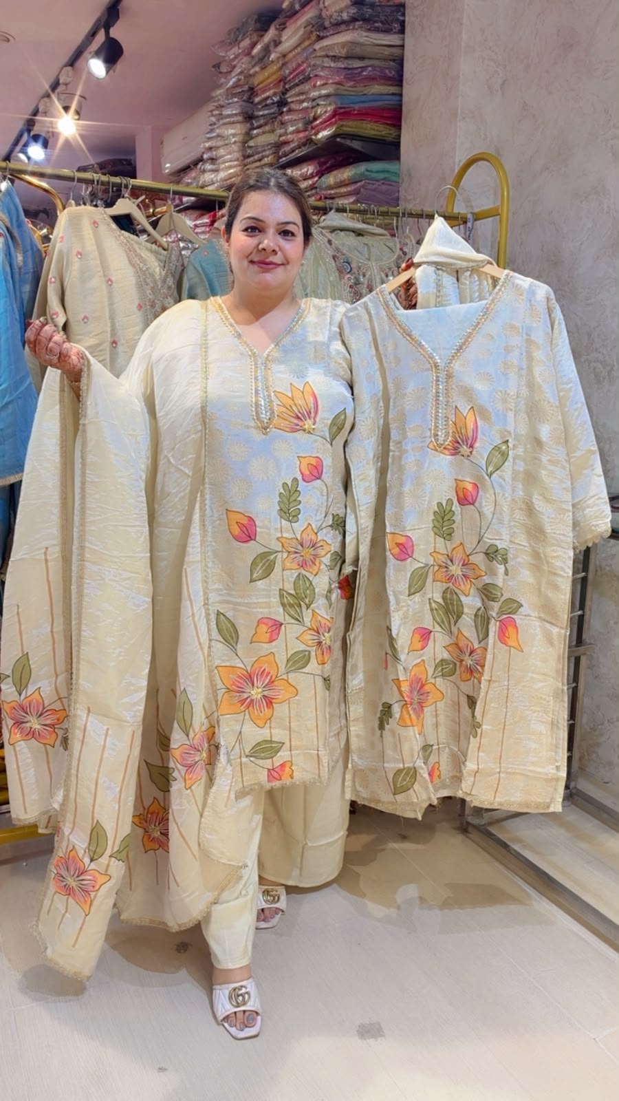 designer pure kanjiwarm stitched collection suit ccc092